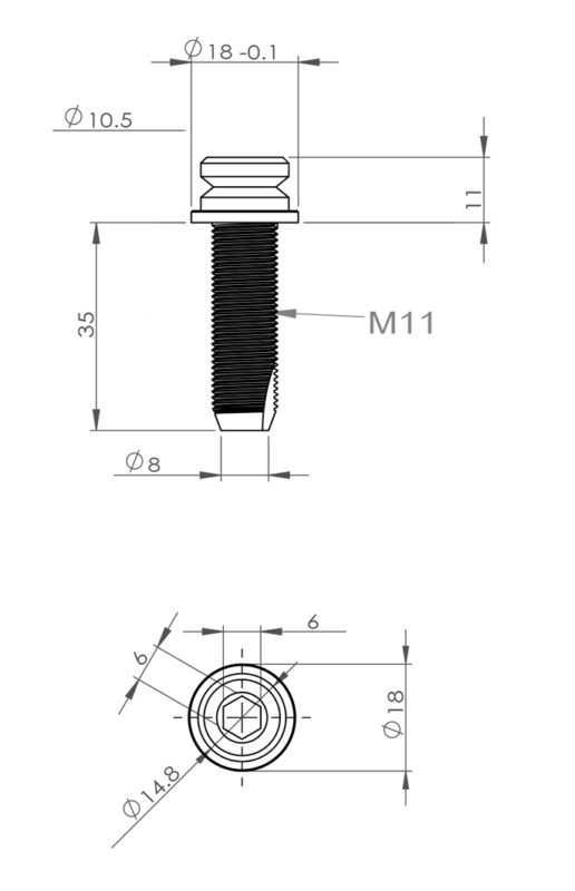 Threaded-screw-for-handles-sketch