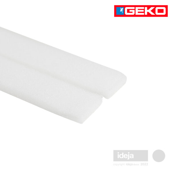 Geko ljepljiva zaštita od propuha bijela spužva 20mm - 8m