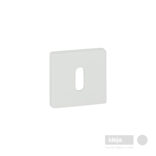 Rozeta F33 kvadratna bijela ključ