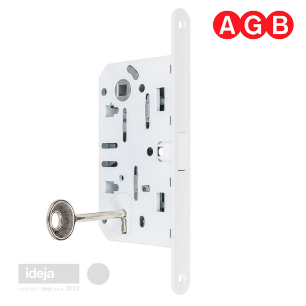 Magnetna Brava AGB 2XT bijela kljuc, cilindar ili wc