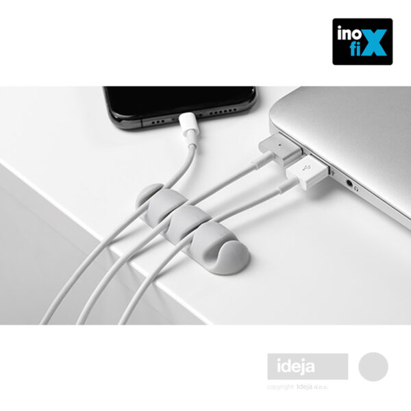 Inofix-višestruki-držač-za-kablove-bijeli-7103-2-upotreba